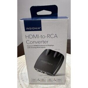 Insignia HDMI to RCA Converter NS-HZ331 Connect HDMI Products To Displays NEW